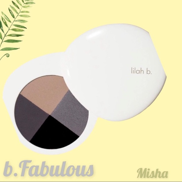 Lilah b. Palette Perfection Eye Quad Color: b. Fabulous Smokey NIB - Picture 4 of 10